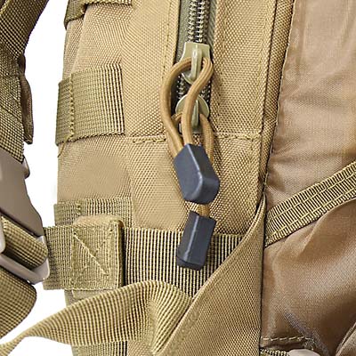 Militärischer taktischer Rucksackreißverschluss