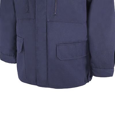 Fronttaschen der Feuerwehruniform