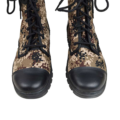 Militärstiefel Zehenkappe