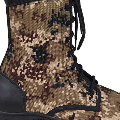Militärstiefel Desert Digital Oxford Cloth
