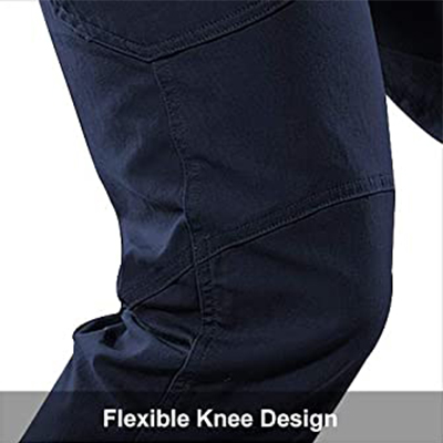 Tactical Pants Military Navy Blue flexibles Kniedesign