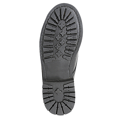 Feuerwehrstiefel aus Leder Gummilaufsohle