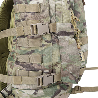 Taktischer Rucksack Army Seitenschnallen