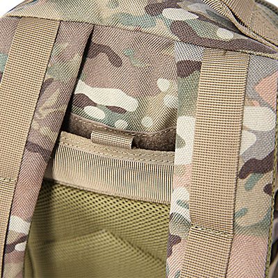 30-Liter-Militärrucksack mit Rückentasche