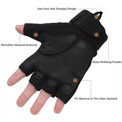 Militärische taktische verstärkte Handschuhe