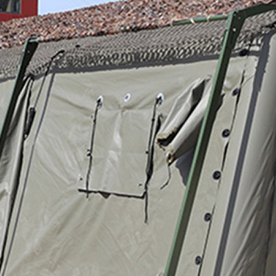 Seilverschluss für militärische Rettungsfenster