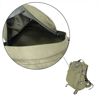 geräumige Vordertasche
