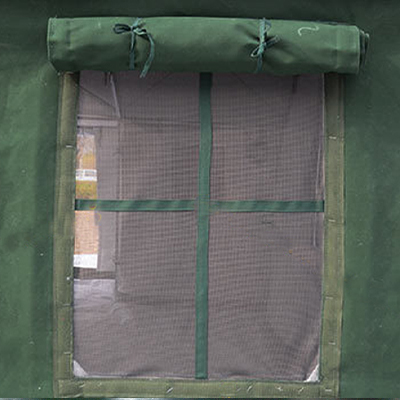 Military Medical Tent Humanisiertes Fensterdesign