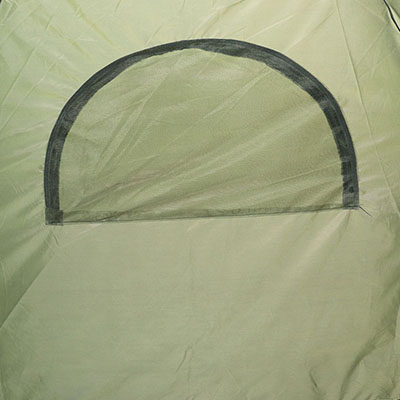 Militärisches Campingzelt Humanisiertes Fensterdesign