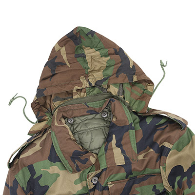 M65 Militärjacke Abnehmbare Kapuze