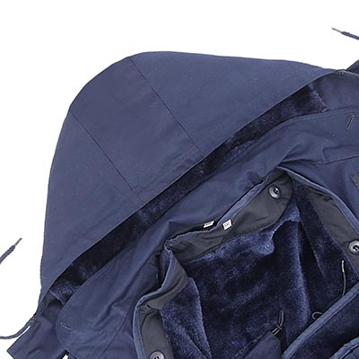 Kampfjacke Abnehmbare Kapuze