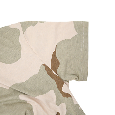 Tri-Color Desert Camoufalge T-Shirt mit kurzen Ärmeln