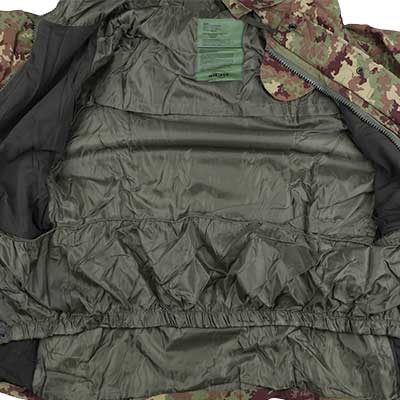 Army Windbreaker Atmungsaktives Futter aus Polyester