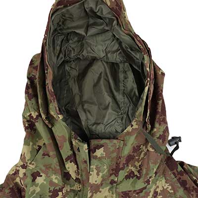 Army Windbreaker Verstellbare Kapuze