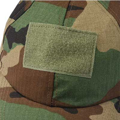 Military Cap Klettverschluss Patch