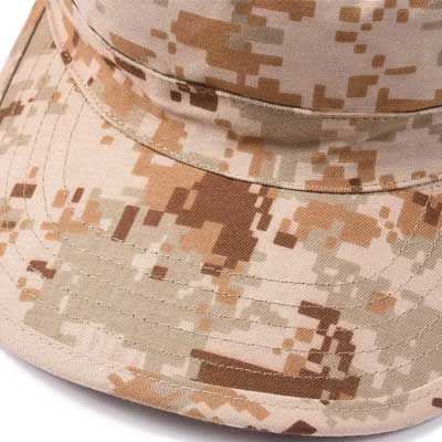 Military Hat Outer Mehrfachnähte