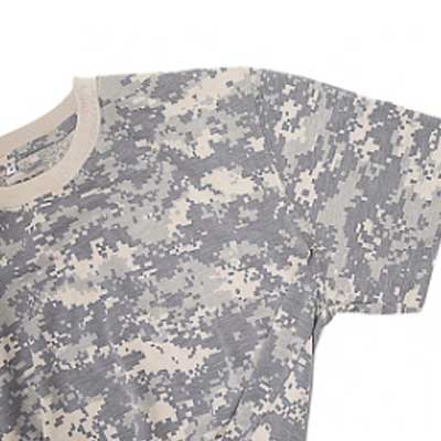 Armee-T-Shirt Shirt mit Rundhalsausschnitt