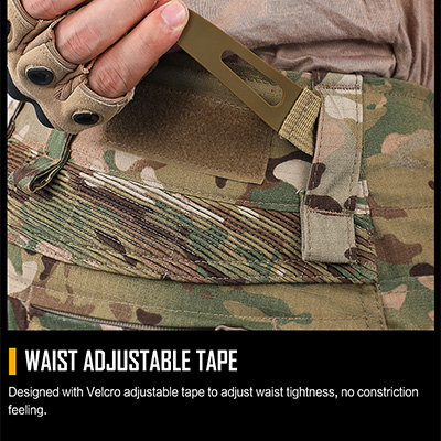 Tactical Pants Army Green Verstellbares Taillenband