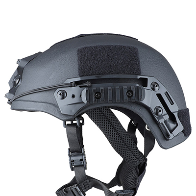 Zubehör-Montagesystem für ballistische Helme mit kugelsicherer Schiene