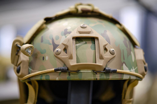 Kugelsicherer Helm der Stufe 3